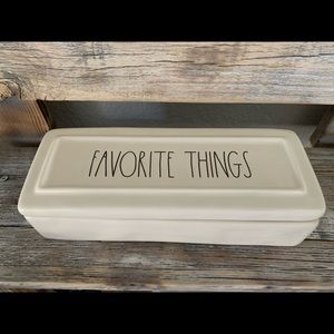 Rae Dunn Favorite Things Jewelry Box